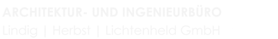 Logo Architektur- und Ingenieurbüro Lindig I Herbst I Lichtenheld GmbH